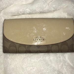 Coach envelope wallet